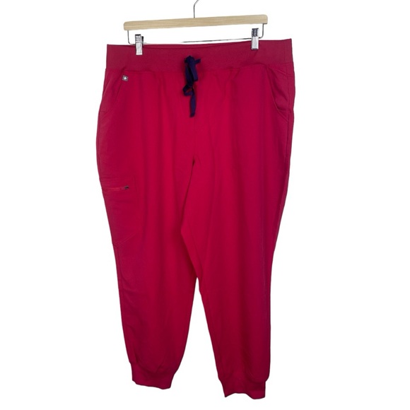 FIGS High Waisted Zamora Jogger Scrub Pants XXLP NWOT - Picture 1 of 5